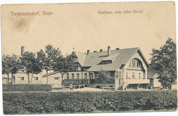 Tiedmannsdorf, Gasthaus Zum roten Hirsch