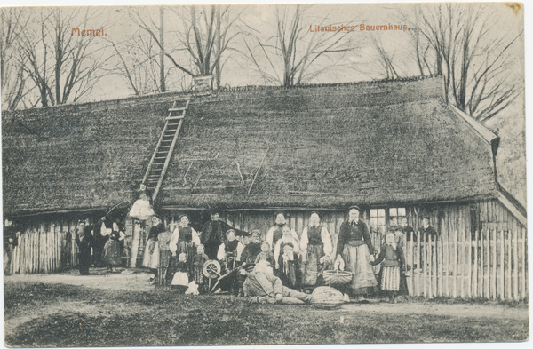 Memelgebiet, Litauisches Bauernhaus