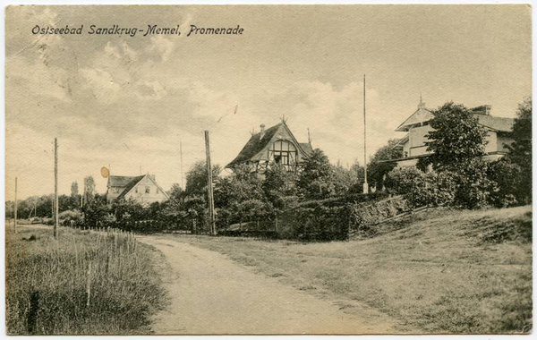 Sandkrug Stadtkr. Memel, Haffpromenade