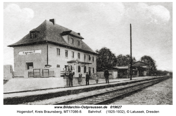 Hogendorf, Bahnhof