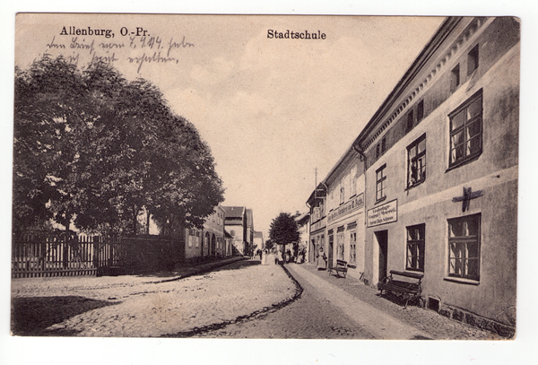 Allenburg, Kreis Wehlau, Stadtschule