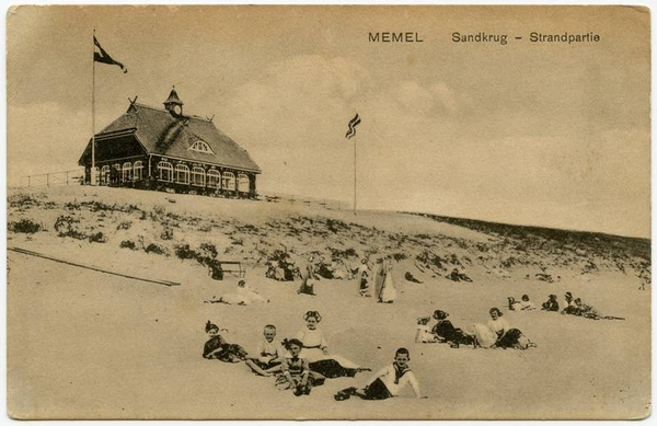 Sandkrug Stadtkr. Memel, Strandpartie