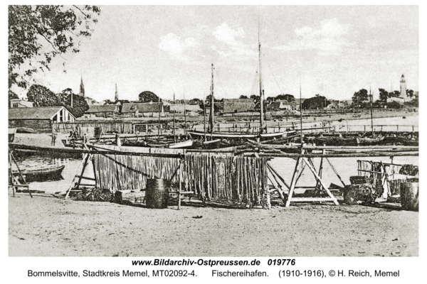 Bommelsvitte, Fischereihafen