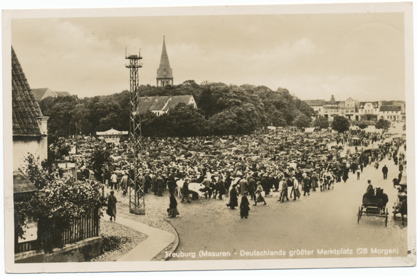 Treuburg, Marktplatz