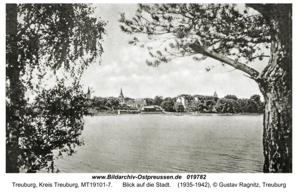 Treuburg, Blick auf die Stadt