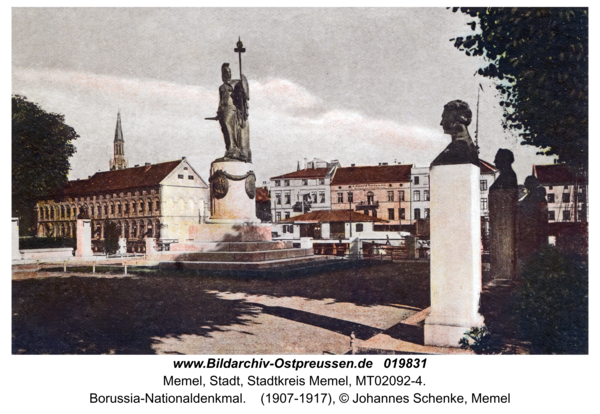 Memel, Borussia-Nationaldenkmal