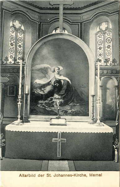 Memel, Johanniskirche, Altarbild