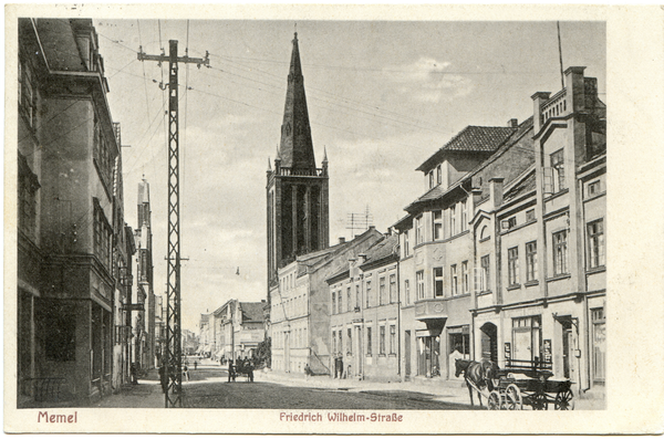 Memel, Friedrich-Wilhelm-Straße