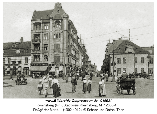 Königsberg, Roßgärter Markt