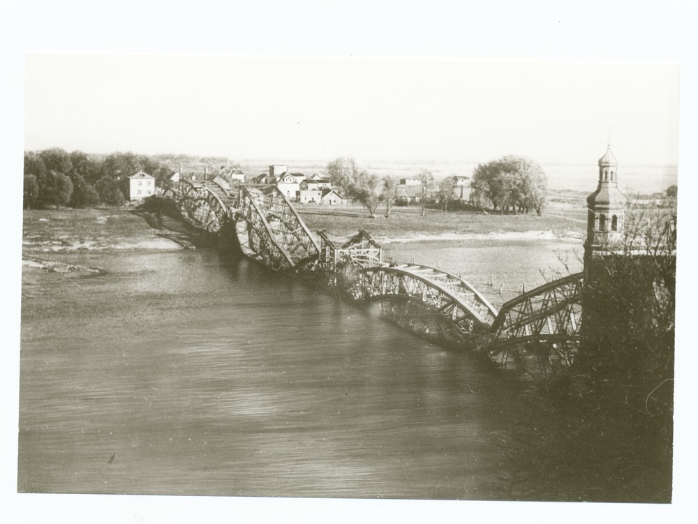 Tilsit, Die gesprengte Luisen-Brücke