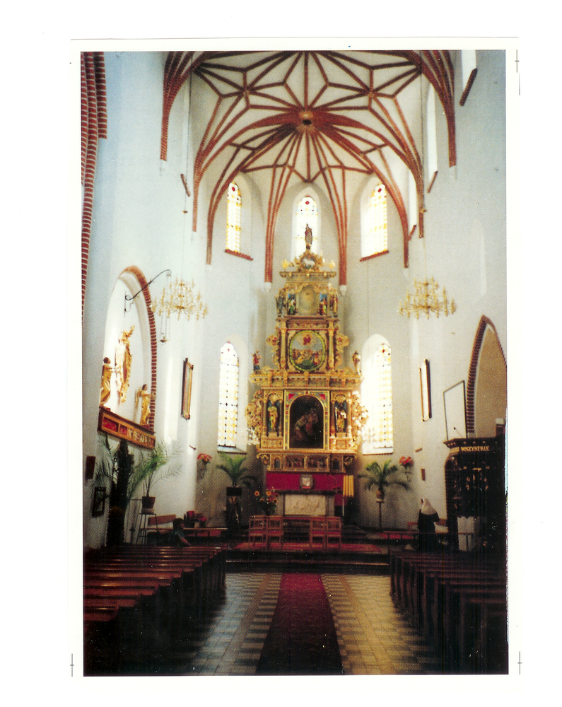 Tilsit, Der Altar der Deutschen Kirche in Bartenstein