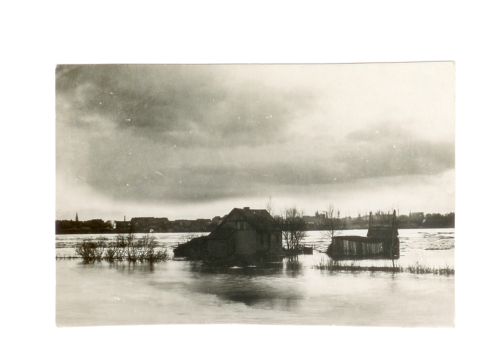 Tilsit, Übermemel, Überschwemmung der Memel