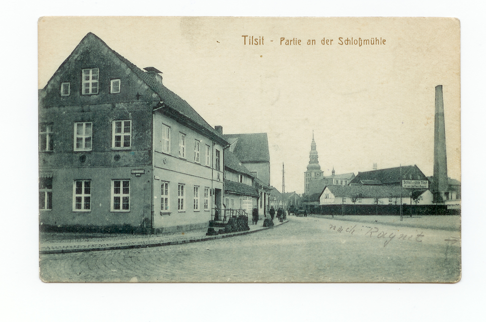 Tilsit, Schloßmühle in der Dammstr.