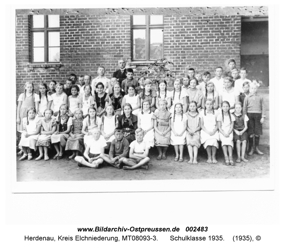 Herdenau, Schulklasse 1935