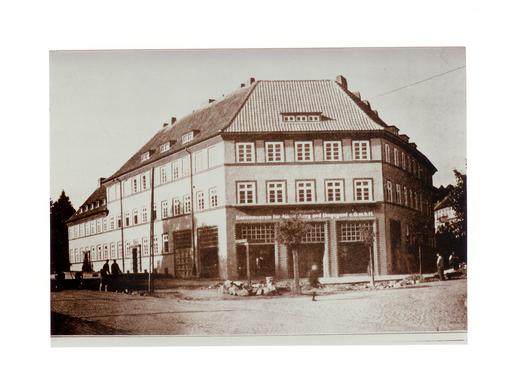 Tilsit, Königsberger Str. Ecke Grünwalder Str.