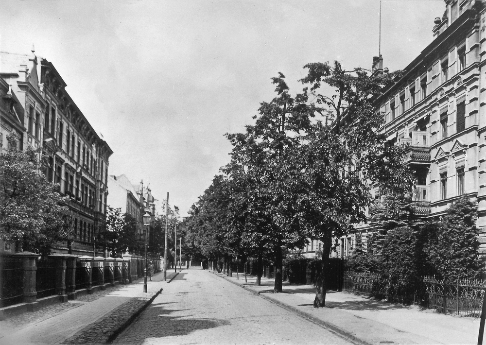Tilsit, Lindenstraße in Richtung Arndtstraße