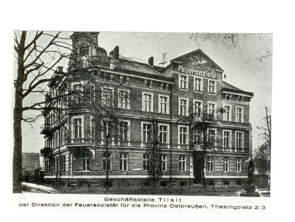 Tilsit, Thesingplatz 2-3, Feuersozietät