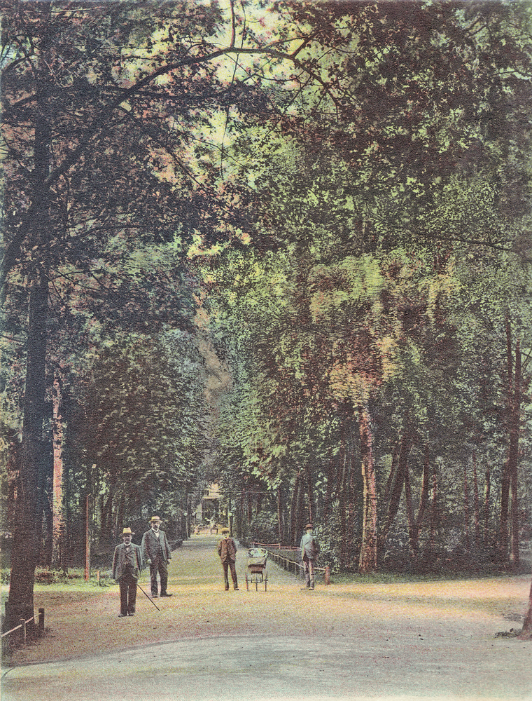 Tilsit, Park Jakobsruh, Hauptpromenade