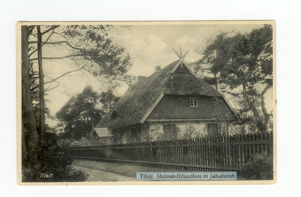 Tilsit, Park Jakobsruh, Litauer-Heimathäuschen