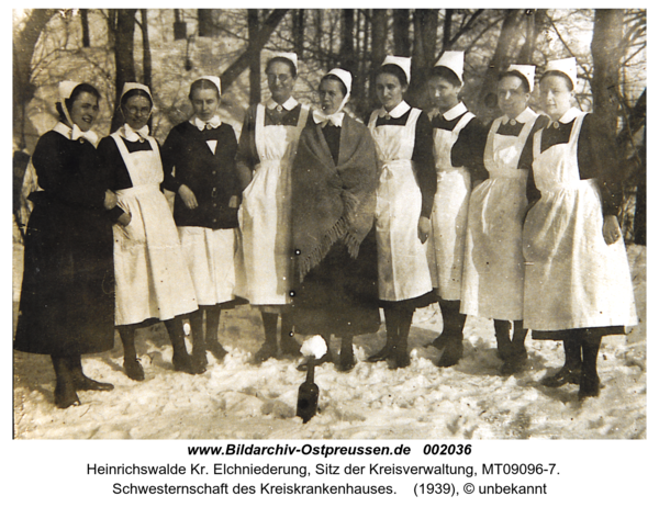 Heinrichswalde, Schwesternschaft des Kreiskrankenhauses