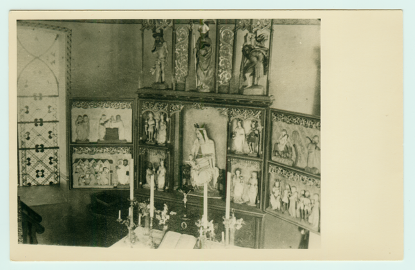 Herdenau, Kirche, Spätgotisches Altarbild aus der Ordenszeit