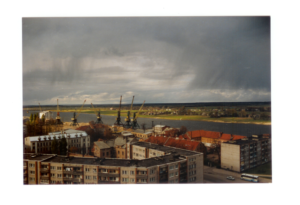 Tilsit, Blick auf die ehemalige Tilsiter Altstadt