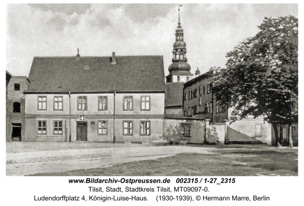 Tilsit, Ludendorffplatz 4, Königin-Luise-Haus