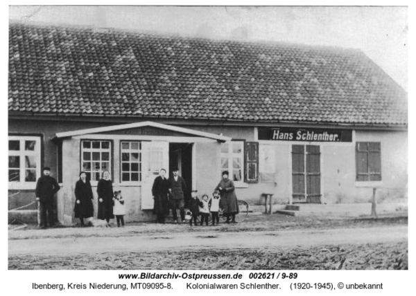 Ibenberg, Kolonialwaren Schlenther