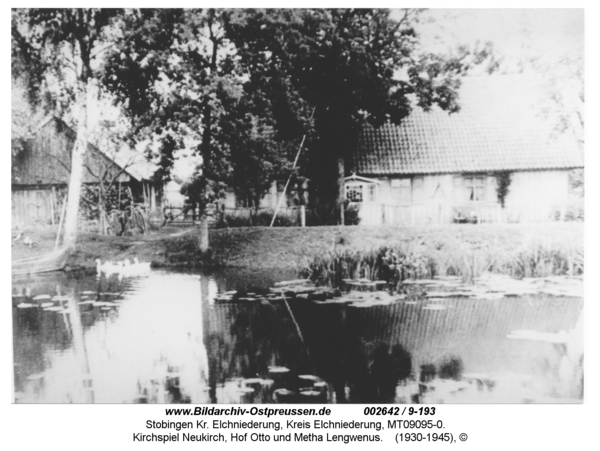 Stobingen, Kirchspiel Neukirch, Hof Otto und Metha Lengwenus