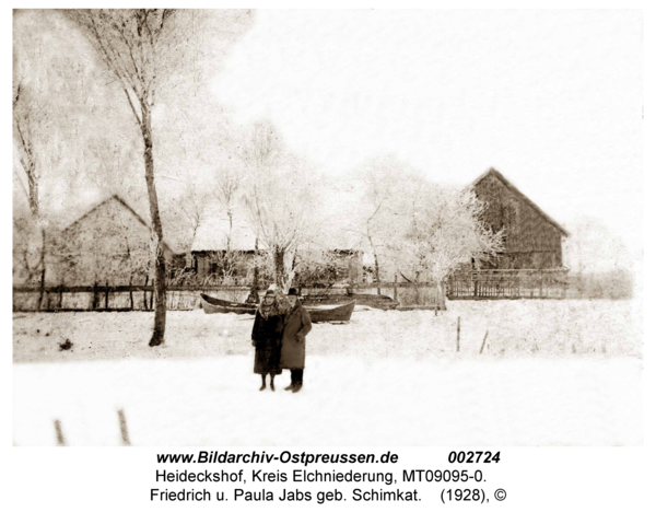 Heideckshof, Friedrich u. Paula Jabs geb. Schimkat