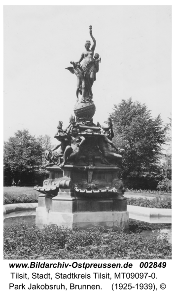 Tilsit, Park Jakobsruh, Brunnen