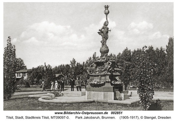 Tilsit, Park Jakobsruh, Brunnen