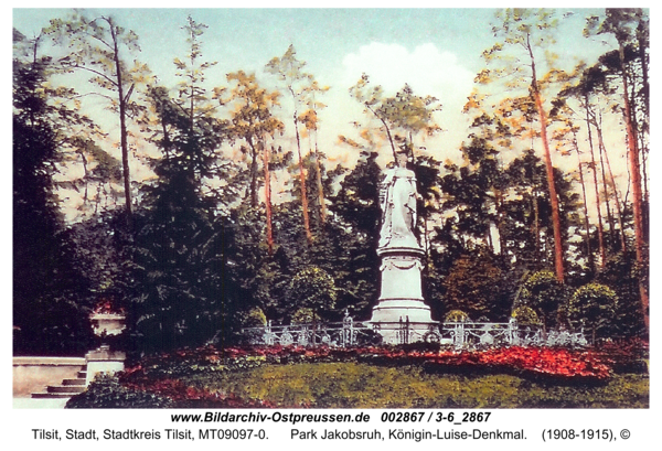 Tilsit, Park Jakobsruh, Königin-Luise-Denkmal