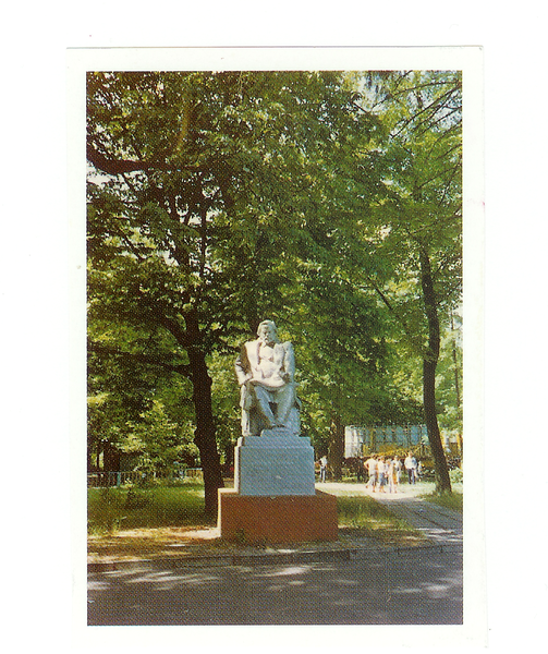 Tilsit, Park Jakobsruh, Denkmal Michail Glinko