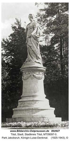 Tilsit, Park Jakobsruh, Königin-Luise-Denkmal