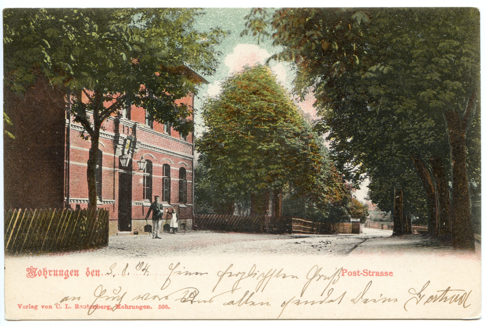 Mohrungen, Poststraße