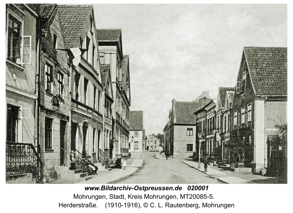 Mohrungen, Herderstraße
