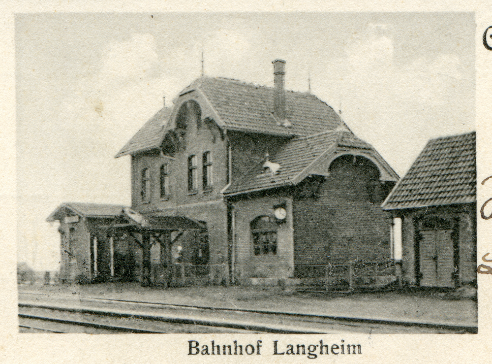 Langheim, Bahnhof