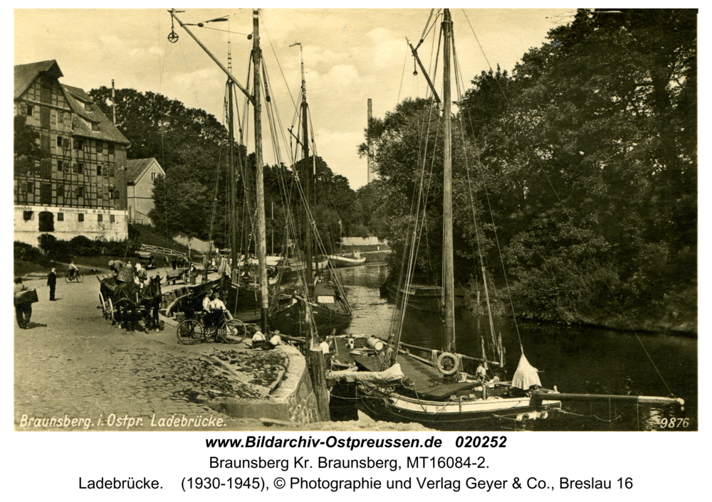 Braunsberg, Ladebrücke