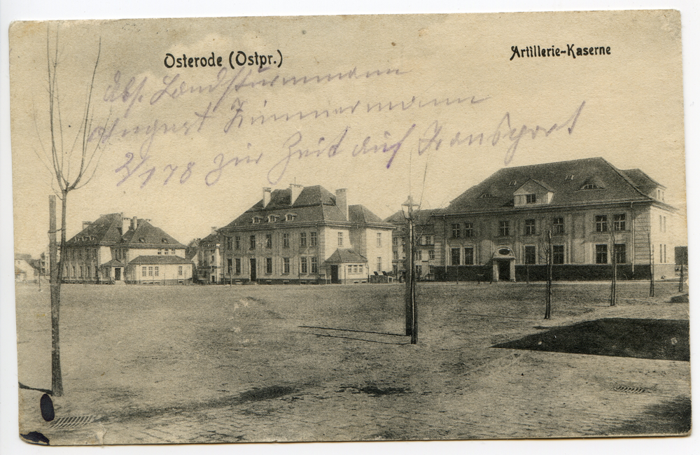 Osterode (Ostpr.), Artillerie-Kaserne