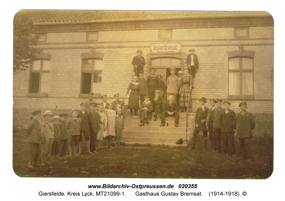 Giersfelde, Gasthaus Gustav Bremsat