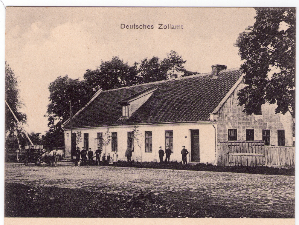 Bajohren Kr. Memel, Deutsches Zollamt