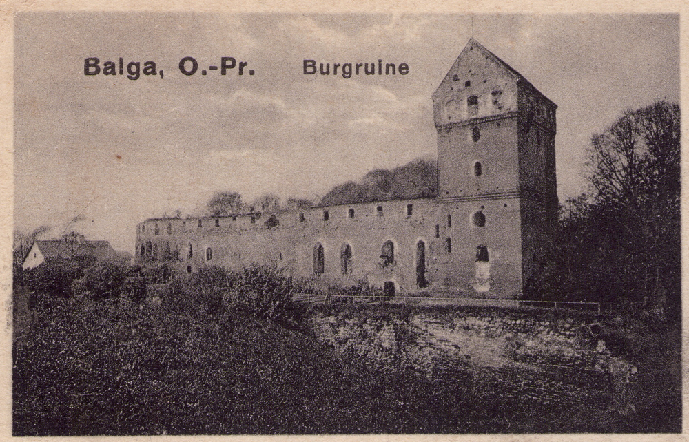 Balga, Burgruine