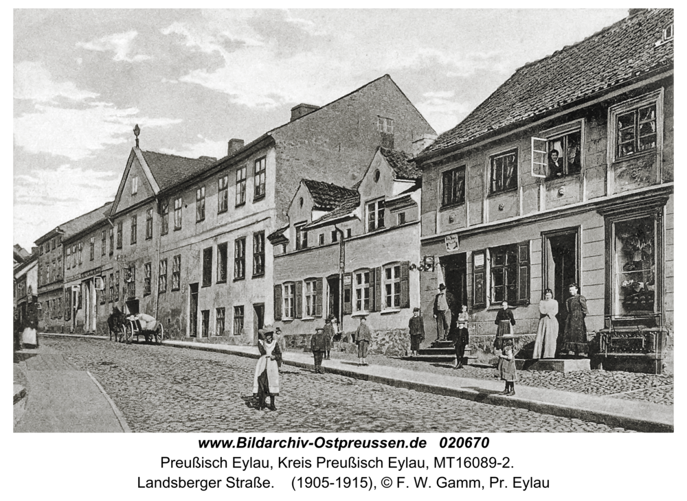 Preußisch Eylau, Landsberger Straße