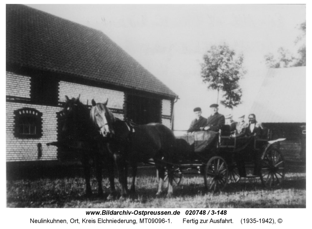 Neulinkuhnen, Fertig zur Ausfahrt