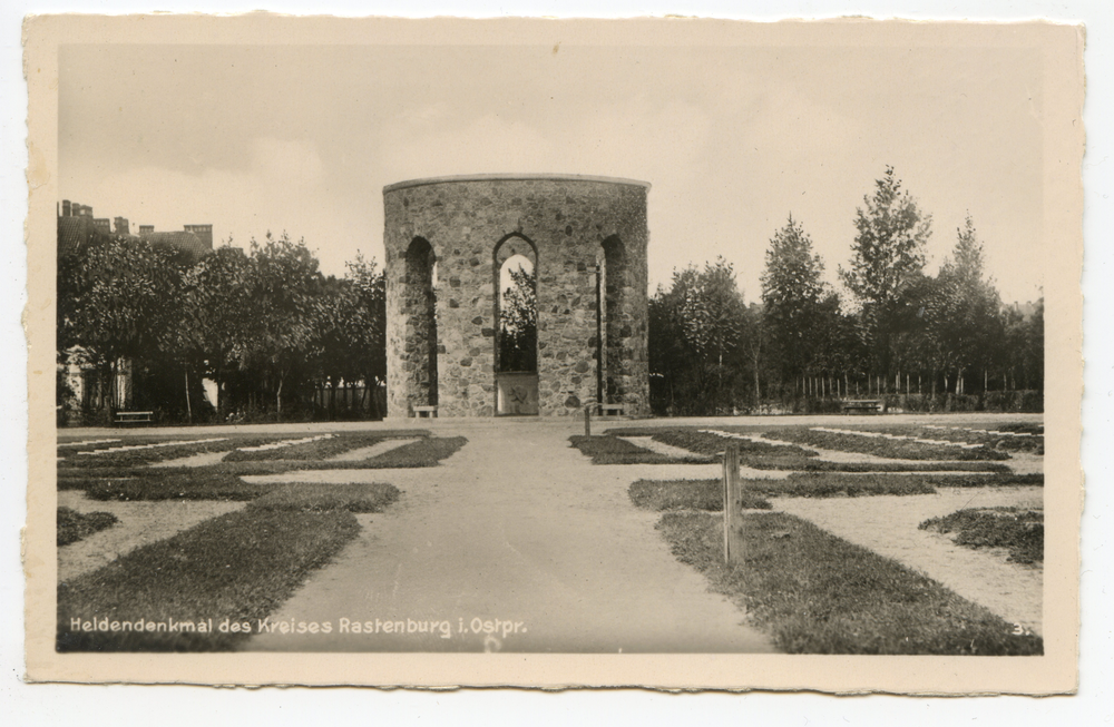 Rastenburg, Heldendenkmal des Kreises Rastenburg