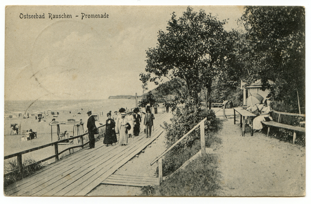 Rauschen Kr. Samland, Strandpromenade