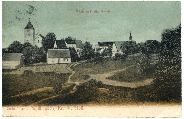 Mühlhausen Kr. Preußisch Holland, Ortsansicht