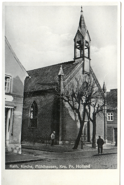 Mühlhausen Kr. Preußisch Holland, Katholische Kirche