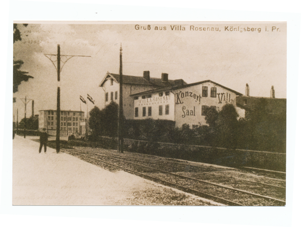 Königsberg, Rosenau, Villa Rosenau mit Konzertsaal